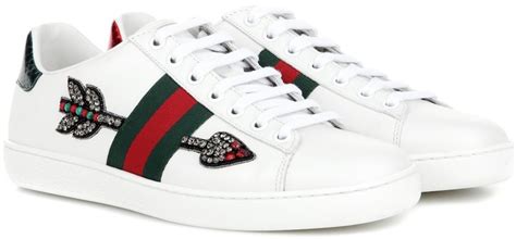 gucci ace sneakers womens sale|gucci ace embellished leather sneakers.